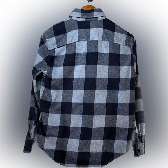 Abercrombie & Fitch XS Flannel shirt soft button down check soft very good cond - Picture 2 of 10